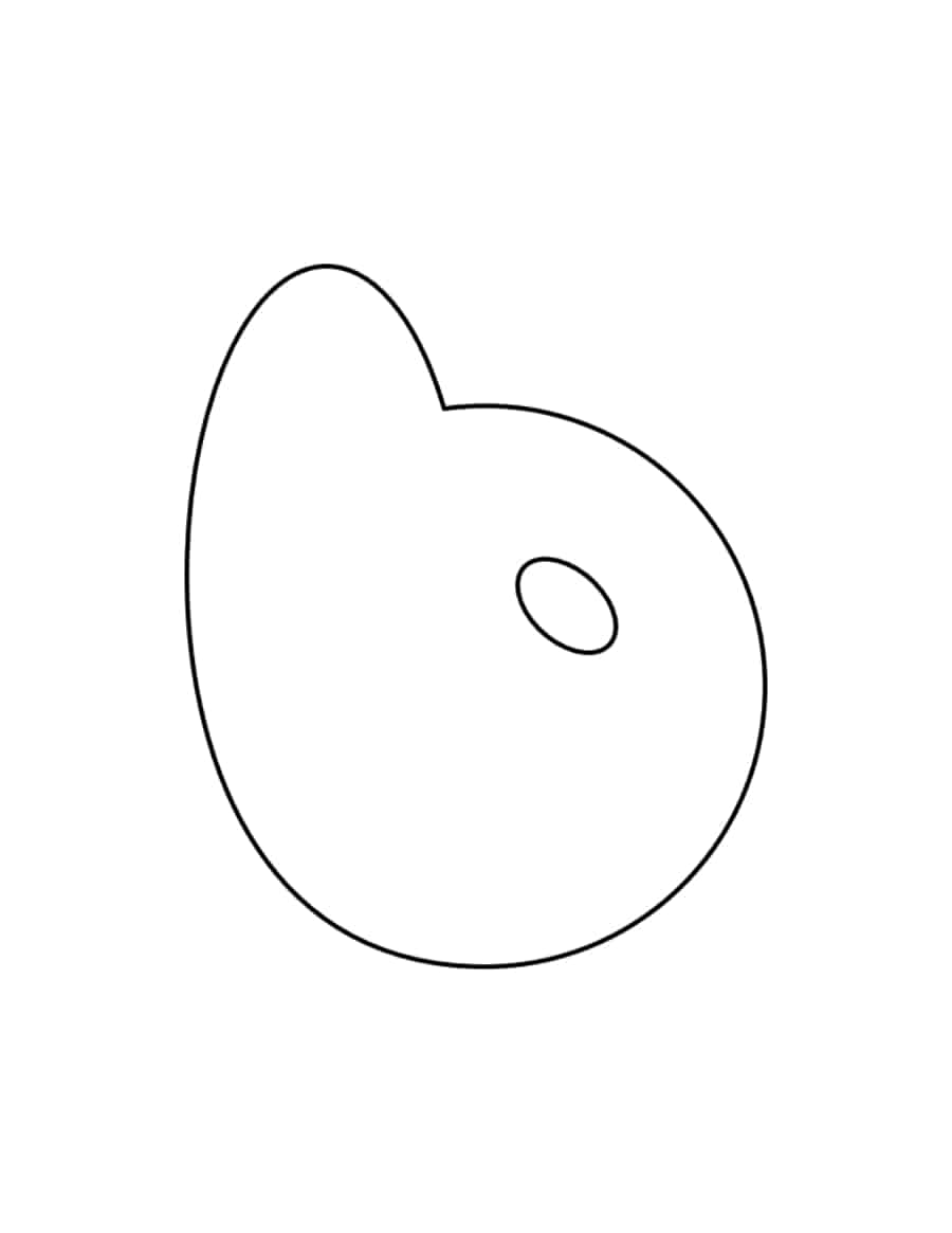 Lowercase Bubble Letter B Coloring Pdf Free Vectors